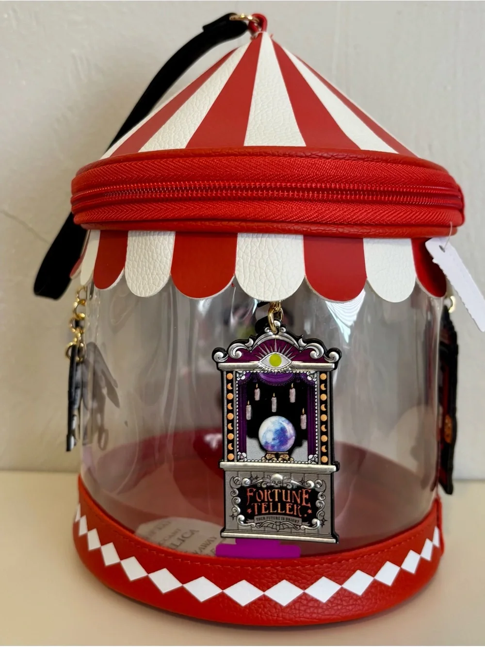 Bath & Body Works Circus Carousel Halloween Wristlet Zippered Bag 2026